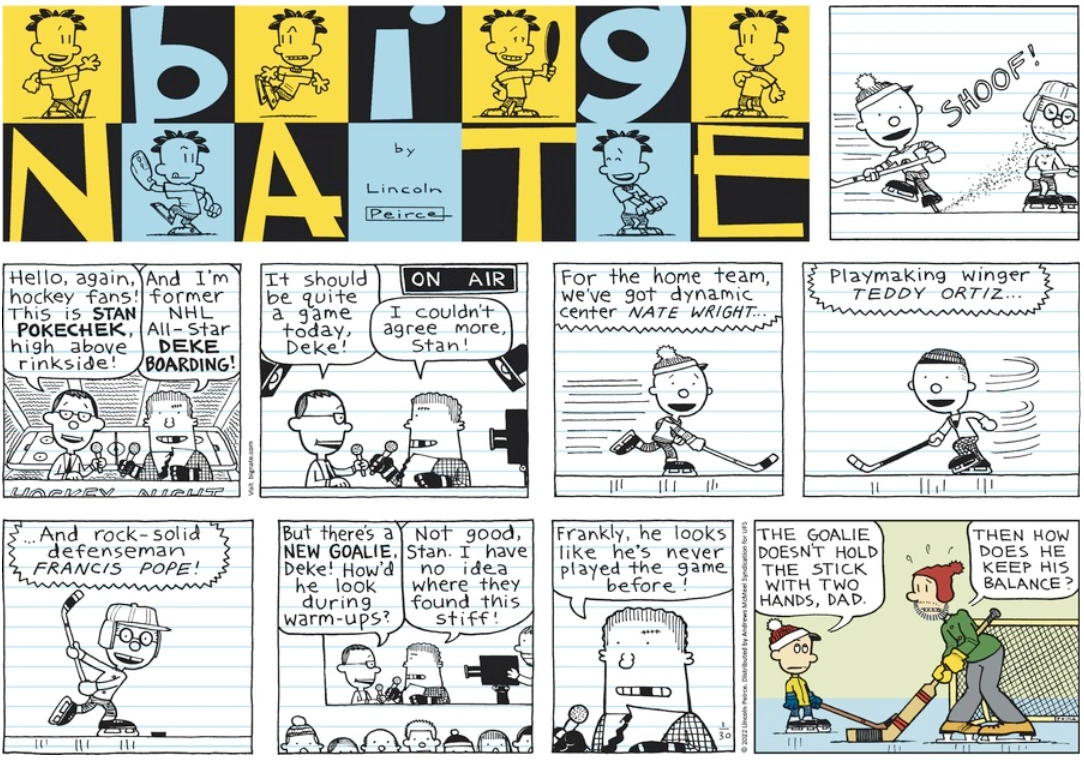 Comic Strip January 30, 2022 Big Nate Wiki Fandom