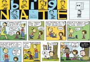 Nate in a comic strip