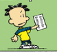 Nate holding a Q Score list