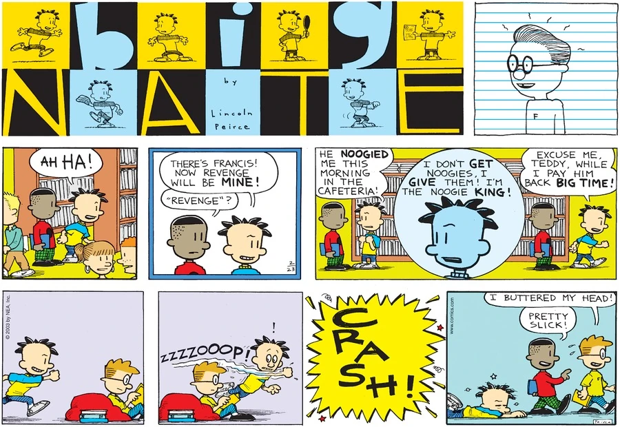 Comic Strip: February 23, 2003 | Big Nate Wiki | Fandom