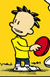 Nate holding a Frisbee