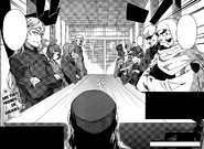 Raidou makes his appearance at the meeting between the Group of Ten.