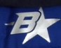 B star silver label (blue)