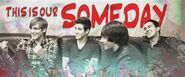 The title card for the song