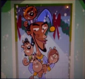 Snoop at Let's Stay in Our PJ's(All Christmas Long) song with PJ's