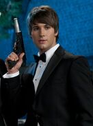 James Diamond as a 'superspy' in Big Time Movie