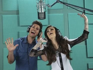 2.402.jpg (209 KB) James and Cher recording "With Ur Love" in "Big Time Scandal"