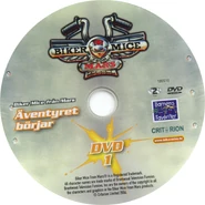 The Adventure Begins DVD (Sweden) - Disc