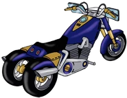 Modo's 2006 bike, nicknamed "Hard Case"