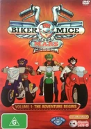 The Adventure Begins DVD (Australia) - Front