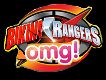 Bikini Rangers omg! logo