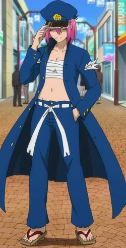 Ranmaru's full appearance.
