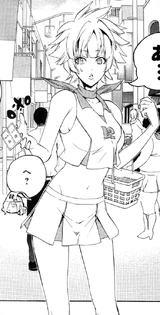 Konjikihime's part-time job outfit.