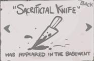 Sacrificial Knife