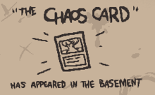 Карта хаоса