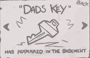 "Dad's Key" - Completa El Cofre con cualquier personaje. (Objeto Activable)