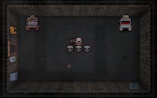 The binding of isaac комната с кроватью