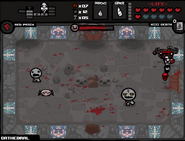 Both greed and super greed in the same room, found in the cathedral.