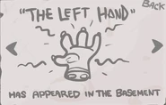 "The Left Hand" - Unlocked by defeating Ultra Pride. (Trinket)