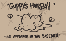 Комок шерсти Гаппи