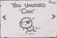 "Cain" - Get 55 pennies in a single playthrough. (Playable Character)