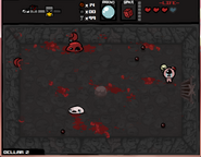 A rare I.Blob in a challenge room.