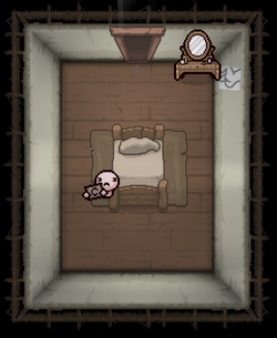 The binding of isaac кровать