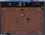 A Library that contains the Telepathy For Dummies and the Book Of Revelations, which the player took in place of the Book Of Belial.