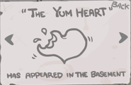 "The Yum Heart" - Get 7 health containers in a single playthrough. (Activated item)
