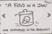 A fetus in a jar