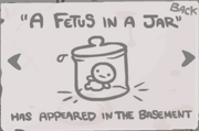 A fetus in a jar