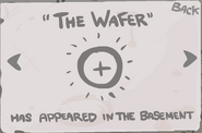 "The Wafer" - Defeat the boss in The Womb 2 for the seventh time. (Collectible item)