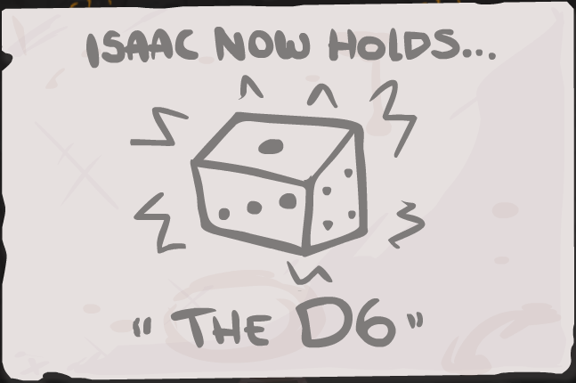 the binding of isaac rebirth d6