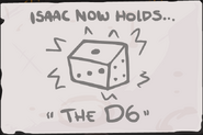 "The D6" - Defeat the boss in The Womb 2 with ???. (Activated item)