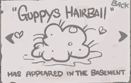"Guppy's Hairball" - Transform Isaac into Guppy. (Collectible item)