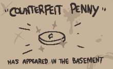 Поддельный пенни