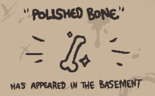 Полированная кость