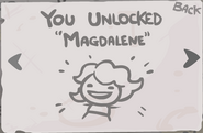 "Magdalene" - Get 7 health containers in a single playthrough. (Playable Character)