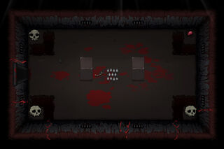 The binding of isaac комната с кроватью