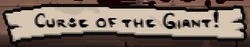 Curse Of The Giant