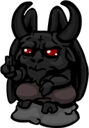 Satanás en la pantalla vs. de jefe.