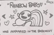 Rainbow Baby -secret-