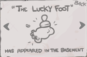 Lucky foot secret