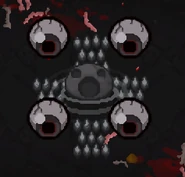 Каменное Око, окружённое Зияющими Пастями и Шипами