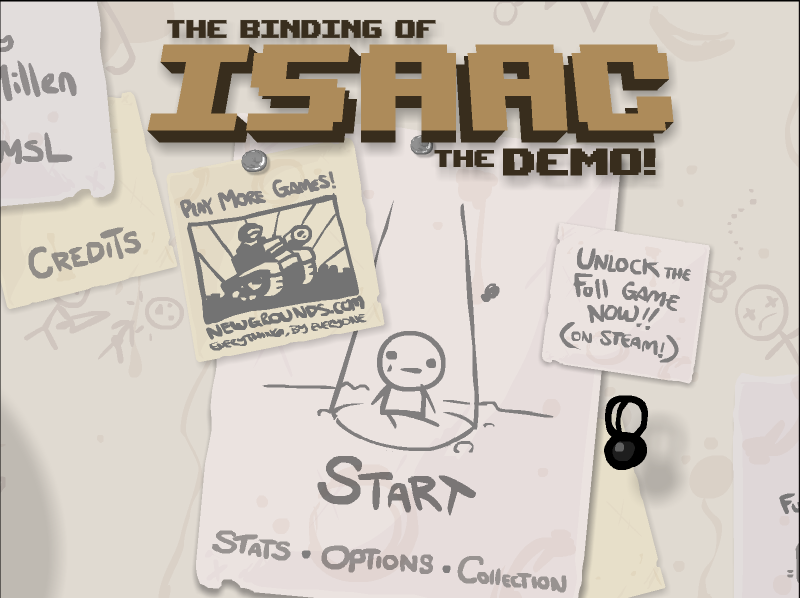 binding of isaac rebirth demo