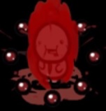 Gluttony disparando sangre.