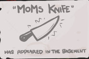 "Mom's Knife" - Beende Sheol mit Isaac. (Passives Item)