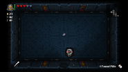Новый вид очень храмовой тайной комнаты в The binding of Isaac rebirth.