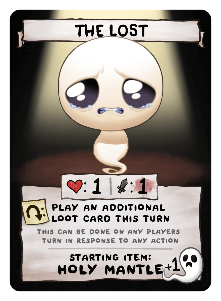 The Lost The Binding Of Isaac Four Souls Wiki 6148