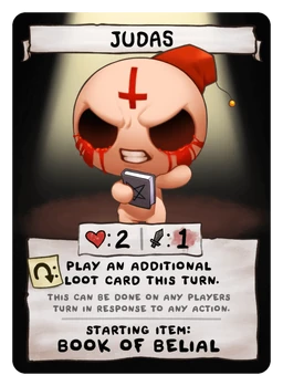 Judas - The Binding of Isaac: Four Souls Wiki